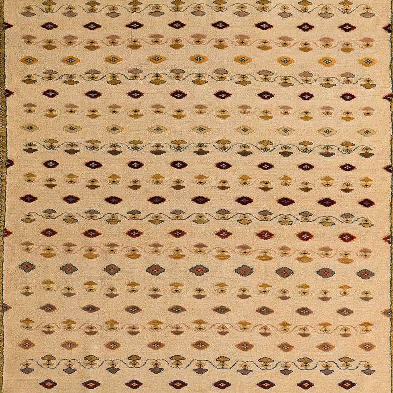 Abstract Indoor Rug, Square 7'