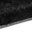 Tapis noir à poils longs Erwina-41425715