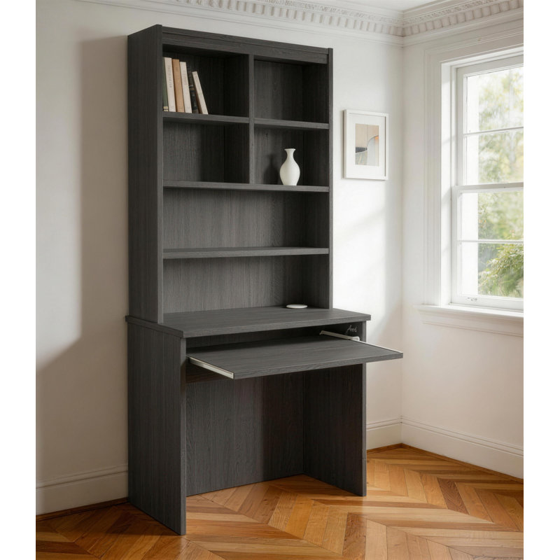 Haajirah Computer Desk, Black