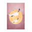 «Pink Gold Crane» sur toile par Aureous-1264194684