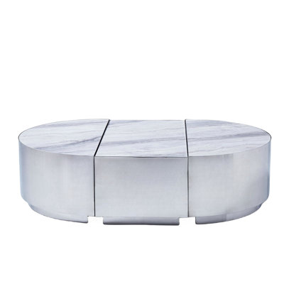 Louis Grey stone top  coffee table