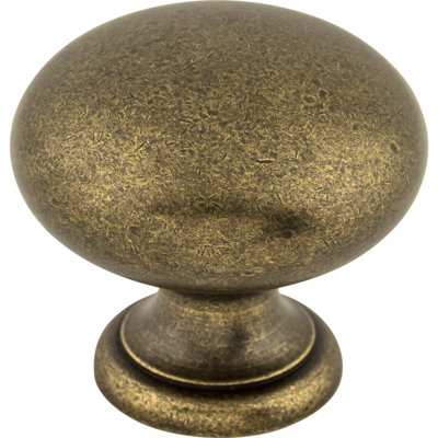Mushroom 1 1/4" Diameter Round Knob