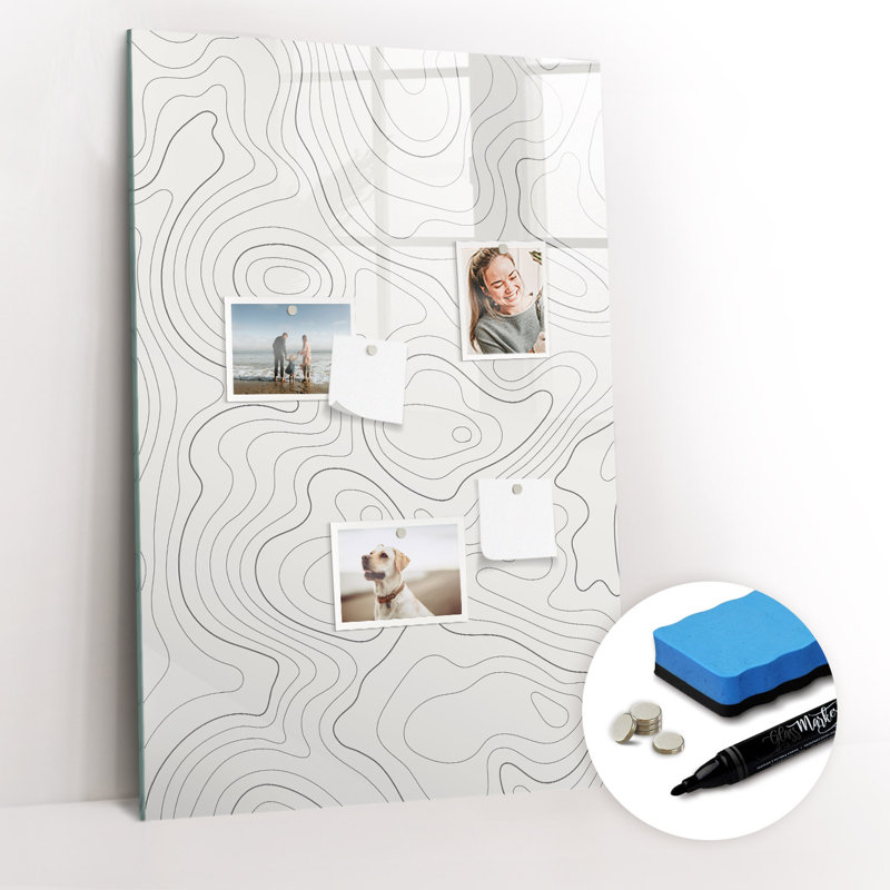 Magnetic Glass Dry Erase Board