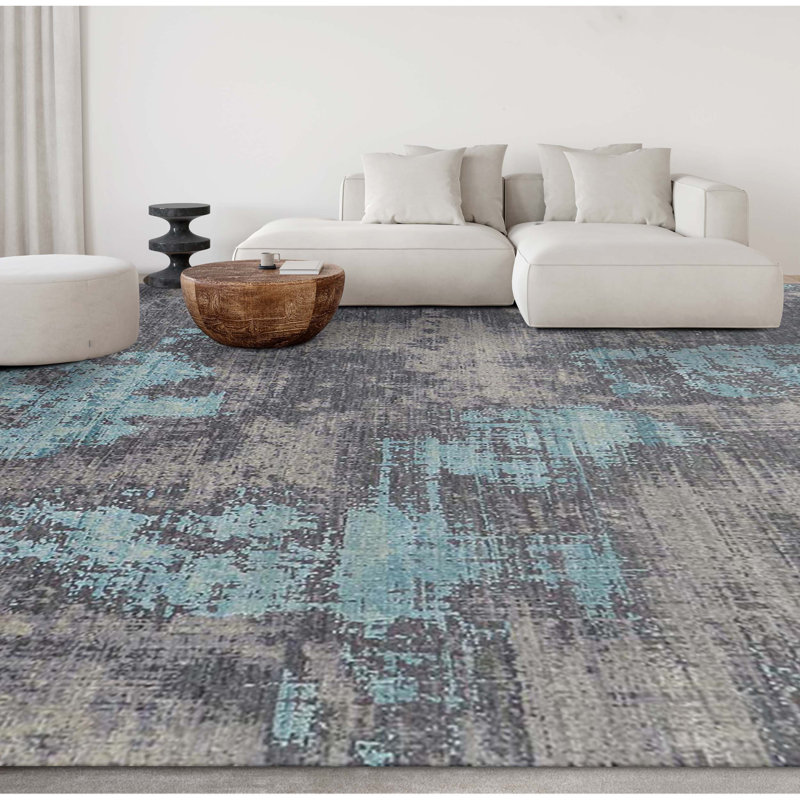 Abstract Area Rug, Rectangle 8' x 10'