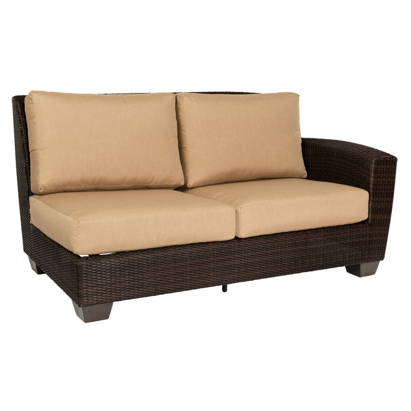 Saddleback Outdoor 2 - Seat Loveseat, Linen Stone