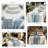 Boho Romantic Cheesecloth Gauze Crinkle Table Runner-370769972