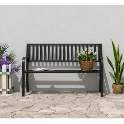 Banc de jardin extérieur, banc de patio