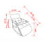 Chaise berçante pliante, chaise berçante rembourrée-54694579