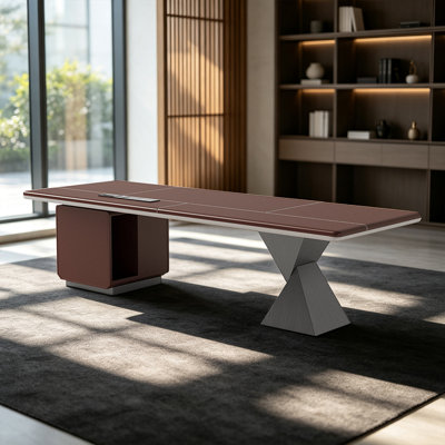 Stainless Steel Executive Desk