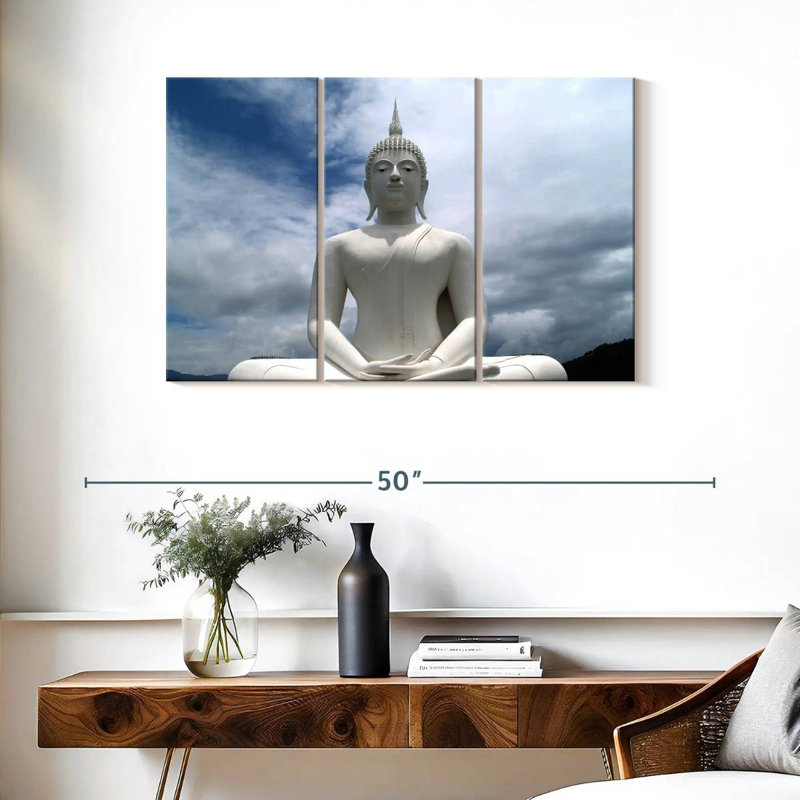 Adella Wat Thai Buddha, 24" H x 38" W