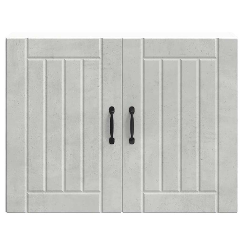 Standard Wall Cabinet, 60cm H x 80cm W x 31cm D, concrete grey