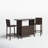 Ayzha Rectangular 2 - Person 46" Long Bistro Set