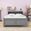 Lit plateforme en bois avec lit gigogne simple et 3 tiroirs Olriedge-2143325501-2143325502
