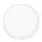 Large White Iron Table - Elegant Pattern, No Assembly Modern Side In Powder-coated Frame,