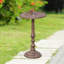 Antiqued Sundial on Stand