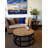 Solid Wood Top Single Coffee Table