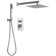 RainfallCascade 10" Pressure Balanced Rain Shower System with Handheld Spray