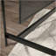 Bureau en L, finition brune