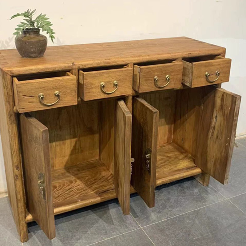 Solid Camphor Wood  Hallway Cabinet