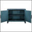 Armoires modernes de 40 pouces avec portes au design unique et 1 tablette réglable pour un rangement polyvalent et un décor élégant-286548669