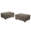 41.75cm Wide Rectangle No Pattern Footstool Ottoman-1790984431