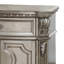 Table de chevet, argent antique