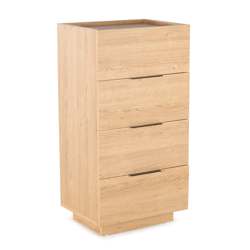Commode pour la lingerie 4 tiroirs Klazien