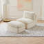 Canapé ergonomique pivotant à 360 ° - Mousse à mémoire de forme confortable avec repose-pieds et rotation silencieuse-863329255