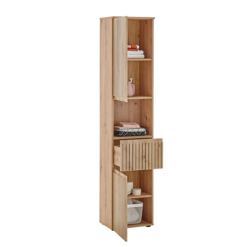 Ruvolo Freestanding Linen Cabinet