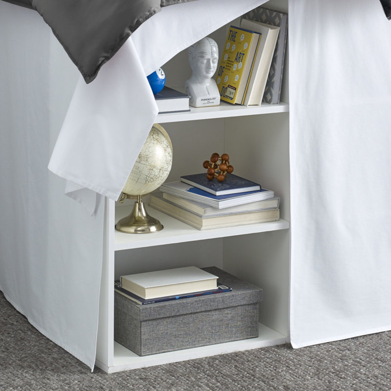 Jupe de lit en coton Nautica, Blanc