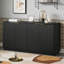 Buffet 63 "à rayures verticales avec rangement-16080551