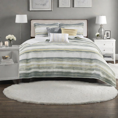 Ensembles de literie confortables en coton, style côtier moderne pour la maison