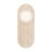 Sternn, Outdoor, 15", Travertine, Clear Wave Glass-546514117