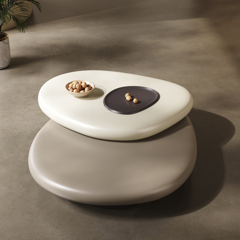 Table basse en bois de style nordique