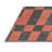 Machine Washable Checkered Gray Area Rug