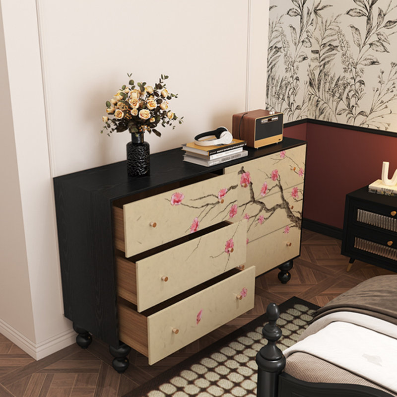 Six-Drawer Large-Capacity Sideboard