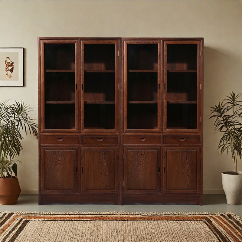Bibliothèque vintage de style chinois