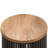 Demy Accent Table In Natural/Black