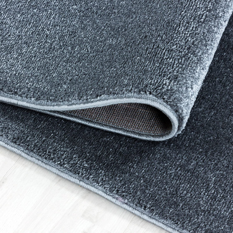 Daedra Solid Colour Area Rug, Rectangle 80 x 150cm