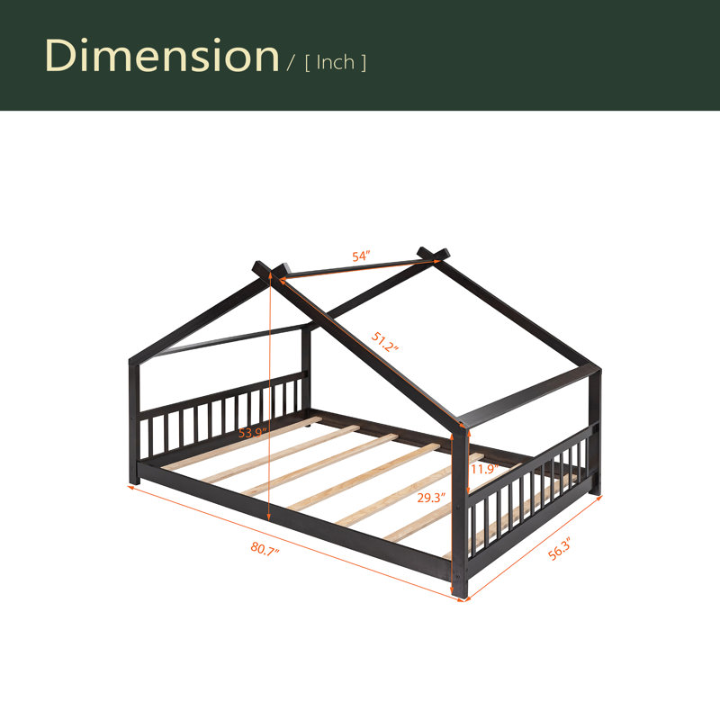 Lit maison, Lit double, Espresso