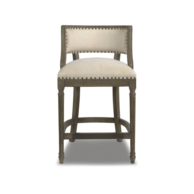 Tabouret de bar 26,5 po Farmhouse, Beige