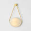 Blaina Wall Sconce in Aged Brass