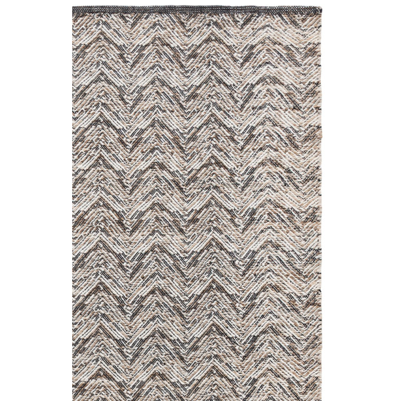 Tapis en laine à tissage plat Broadbelt, Tapis de couloir 2 pi 3 po x 7 pi