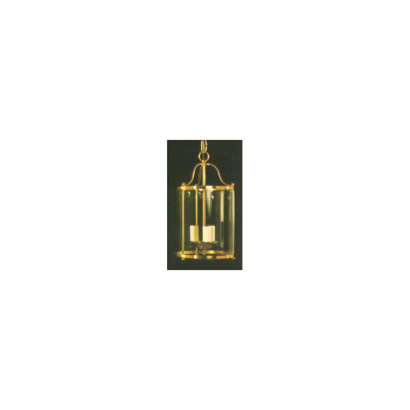 Antis 3 - Light Brass/Polished Geometric Pendant