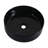 Ceramic Round Above - Counter Bathroom Sink, Black And White Patterns, Low Water Absorption, Three Layer Glaze, Easy To Clean, 15.33 In Dimensions, 19.14 Lb Sink With Configuration, High Temperature