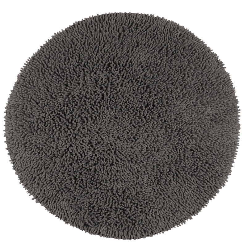 Florbela Bath Rug, Gray