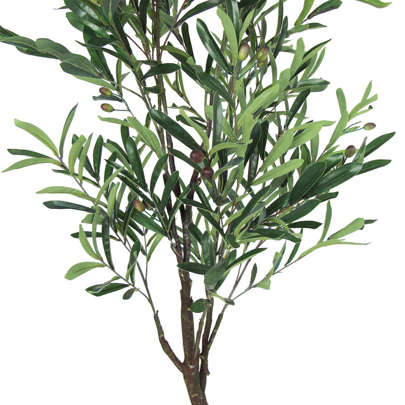 Olive artificielle en pot, H 54 po x l 30 po x P 30 po