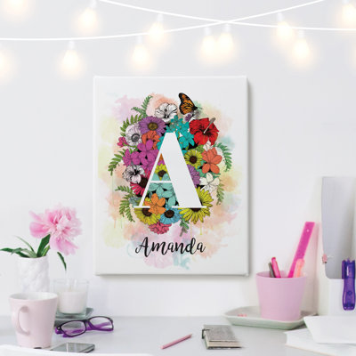 " Floral & Butterfly "