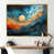Gold Floater Framed Canvas