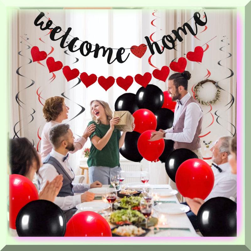 Festive Foliage Party Kit with Decorations